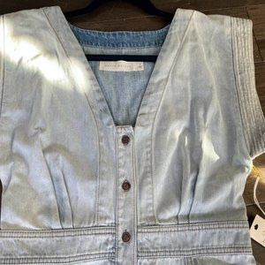 Happy X Nature Button Down Dress Size 6 NWT